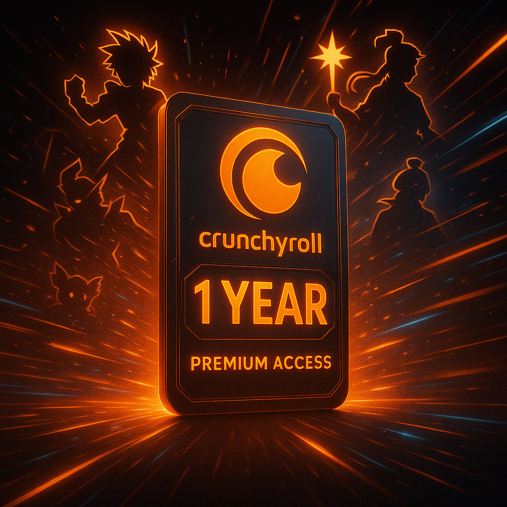 Crunchyroll 1 Year Premium Subscription | Best Price  | Instant Delivery